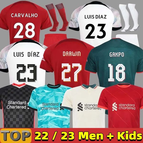 22 23 soccer jerseys home away 3rd darwin gakpo 2022 2023 mohamed diogo luis diaz alexander arnold m.salah firmino thiago football kit shir, Black;yellow
22 23 soccer jerseys home away 3rd darwin gakpo 2022 2023 mohamed diogo luis diaz alexander arnold m.salah firmino thiago football kit shir, Black;yellow