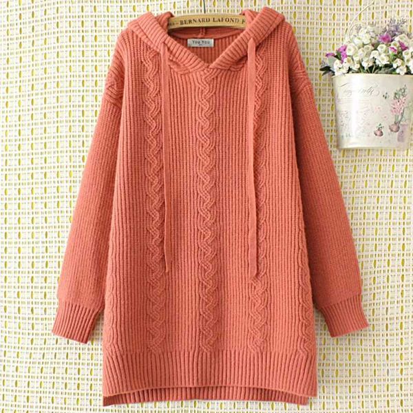 women's sweaters knits tees 4xl plus size ladies hooded sweater loose asymmetric length jumper for women fashion twist knitted thick pu, White;black
women's sweaters knits tees 4xl plus size ladies hooded sweater loose asymmetric length jumper for women fashion twist knitted thick pu, White;black
