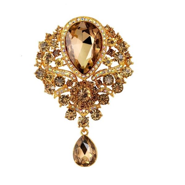 pins brooches cindy xiang large crystal water drop for women vintage fashion pendant style elegant wedding party jewelry 230104, Gray
pins brooches cindy xiang large crystal water drop for women vintage fashion pendant style elegant wedding party jewelry 230104, Gray