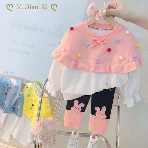 clothing sets baby girl clothes 0 4y spring and autumn long sleeved suit cute candy lace casual pants two piece 230105, White
clothing sets baby girl clothes 0 4y spring and autumn long sleeved suit cute candy lace casual pants two piece 230105, White