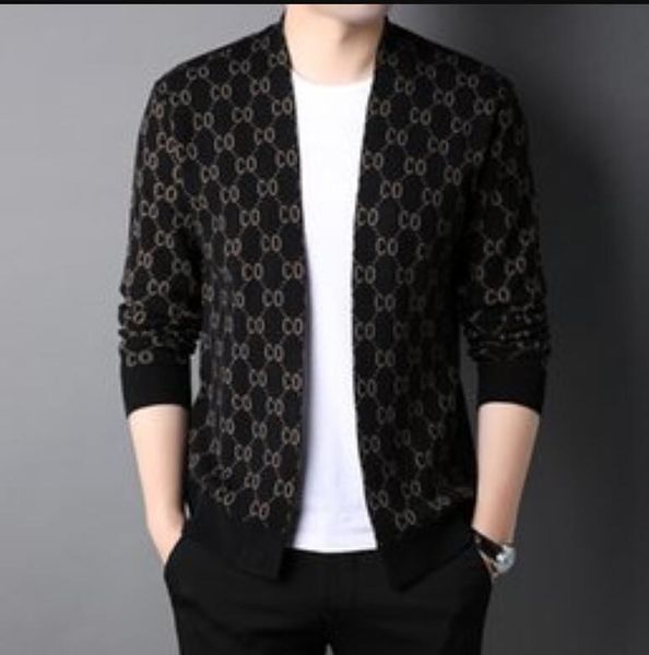 designer men's sweaters black wool cotton luxury brand fashion knit sweater cardigan casual woolen japanese coats jacket, White;black
designer men's sweaters black wool cotton luxury brand fashion knit sweater cardigan casual woolen japanese coats jacket, White;black
