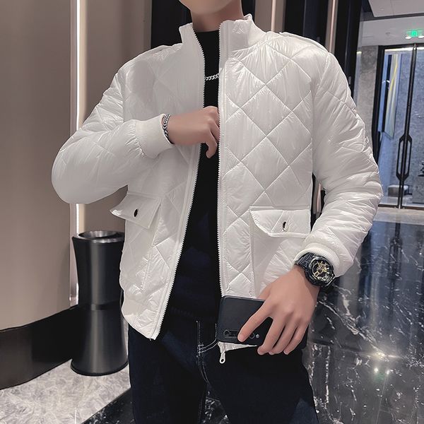 men's jackets autumn winter argyle parka coat men fashion casual jacket stand collar thick warm windbreaker outwear parkas streetwear 2, Black;brown
men's jackets autumn winter argyle parka coat men fashion casual jacket stand collar thick warm windbreaker outwear parkas streetwear 2, Black;brown