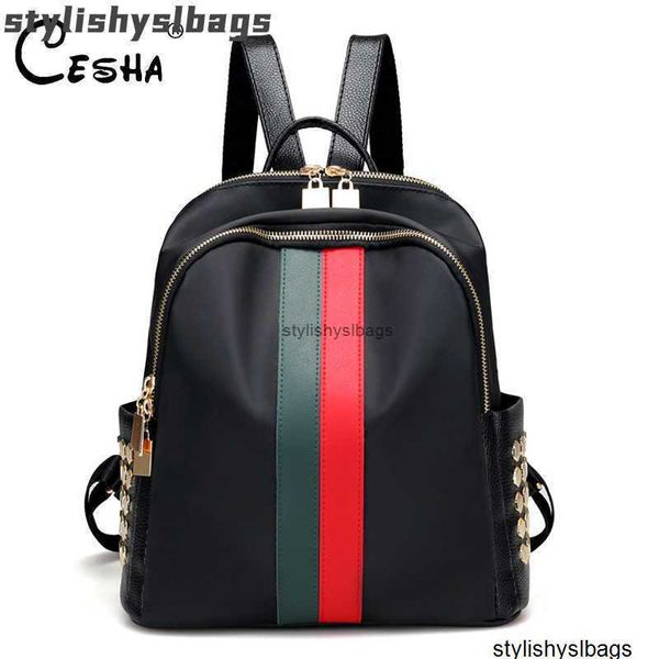 school bags cesha casual red green striped pattern backpack female waterproof school backpack girls fashion backpack satchel 010523h
school bags cesha casual red green striped pattern backpack female waterproof school backpack girls fashion backpack satchel 010523h