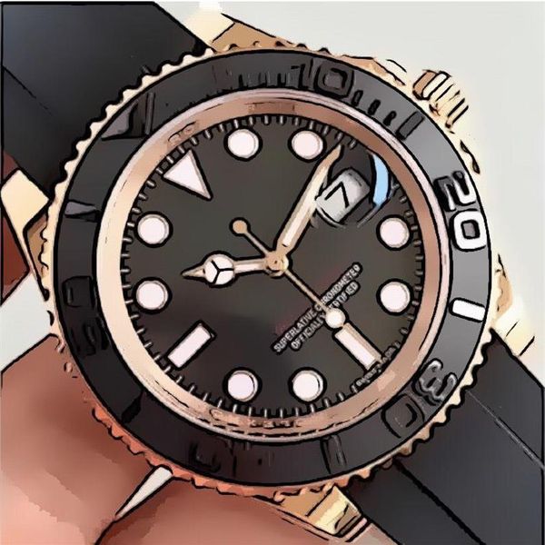 2020 mens watch 40mm rubber strap rose gold automatic movement mechanical stainless steel mens watches male wristwatch239h, Slivery;brown
2020 mens watch 40mm rubber strap rose gold automatic movement mechanical stainless steel mens watches male wristwatch239h, Slivery;brown