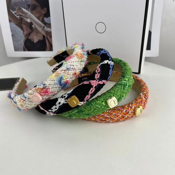 with box girls fashion headbands weave design women luxury designers headband hair hoop quality hair accessories, Silver
with box girls fashion headbands weave design women luxury designers headband hair hoop quality hair accessories, Silver