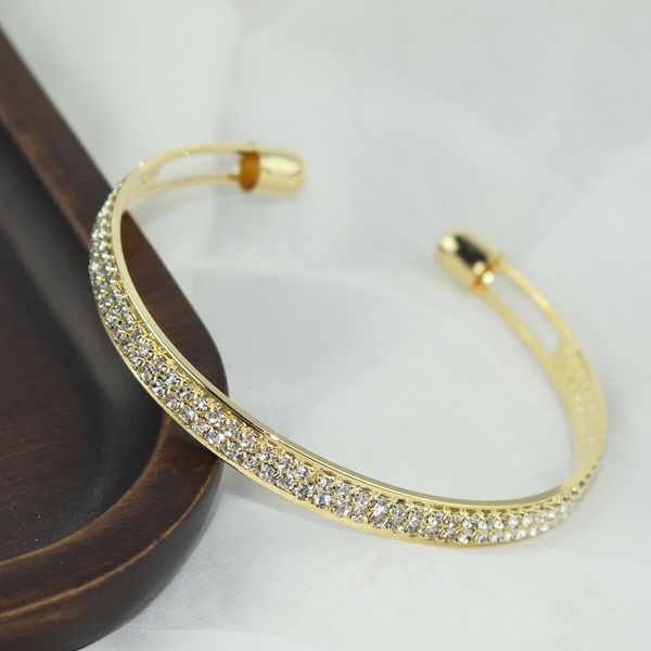 bangle elegant crystal cuff gold silver color bangles bridal bracelet lady s jewelry pulseras mujer 230104, Black
bangle elegant crystal cuff gold silver color bangles bridal bracelet lady s jewelry pulseras mujer 230104, Black