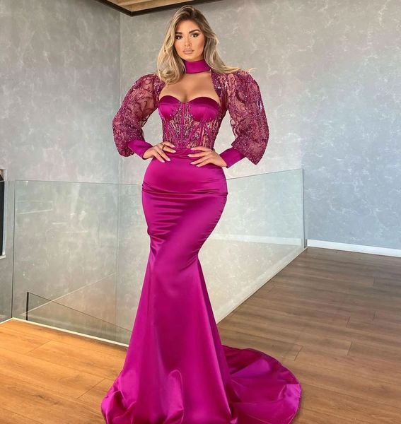 rose red mermaid prom dresses long sleeves sweetheart halter appliques sequins sparkly satin lace beaded floor length lace formal dresses pl, Black
rose red mermaid prom dresses long sleeves sweetheart halter appliques sequins sparkly satin lace beaded floor length lace formal dresses pl, Black