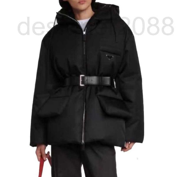 

women's down & parkas designer womens jackets ss puffer jacket zipper parka coat windbreaker warm casual female coats flwt, Black