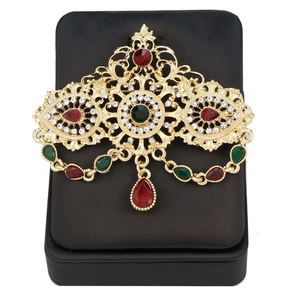 pins brooches sunspicems colorful crystal pendant for women gold color algeria morocco wedding jewelry caftan pin bridal gift 230104, Gray
pins brooches sunspicems colorful crystal pendant for women gold color algeria morocco wedding jewelry caftan pin bridal gift 230104, Gray