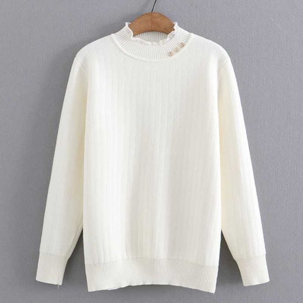 women's sweaters knits tees 4xl plus size basic women autumn winter mock neck fleece warm slim jumpers fashion diamond button knitted 2, White;black
women's sweaters knits tees 4xl plus size basic women autumn winter mock neck fleece warm slim jumpers fashion diamond button knitted 2, White;black