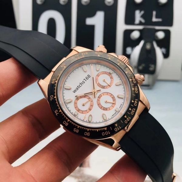 luxury designer watches mens rose gold 2813 sapphire sports rubber black bracelet automatic movement watches jason007 ceramic 40mm, Slivery;brown
luxury designer watches mens rose gold 2813 sapphire sports rubber black bracelet automatic movement watches jason007 ceramic 40mm, Slivery;brown