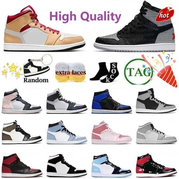 2023 low jumpman 1 1s mens basketball shoes outdoor sneakers trainers 1s bred patent university blue unc shadow chicago toe retro women men, Black
2023 low jumpman 1 1s mens basketball shoes outdoor sneakers trainers 1s bred patent university blue unc shadow chicago toe retro women men, Black