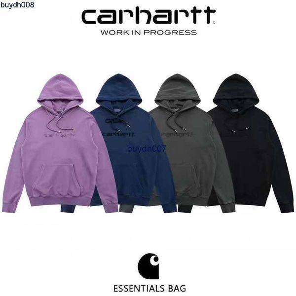men's hoodie sweatshirt fashion designer brand carhart washed vintage classic lettered embroidery women loose fitting lovers, Black
men's hoodie sweatshirt fashion designer brand carhart washed vintage classic lettered embroidery women loose fitting lovers, Black