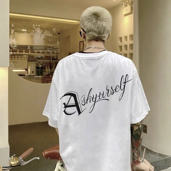 men's plus tees short sleeve cotton printed t-shirt high street solid t-shirt top, Black;brown
men's plus tees short sleeve cotton printed t-shirt high street solid t-shirt top, Black;brown