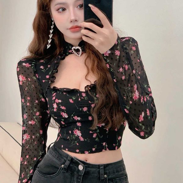 women's t-shirt chiffon blouse women 2022 floral lace vintage shirt femme long sleeve black womens cutout femme blouses sweet chic t23, White
women's t-shirt chiffon blouse women 2022 floral lace vintage shirt femme long sleeve black womens cutout femme blouses sweet chic t23, White