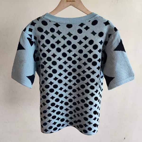womens knits tee knitted letters summer short sleeve round neck t shirt elegant classic knitted logo vintage fashion street wear, White
womens knits tee knitted letters summer short sleeve round neck t shirt elegant classic knitted logo vintage fashion street wear, White