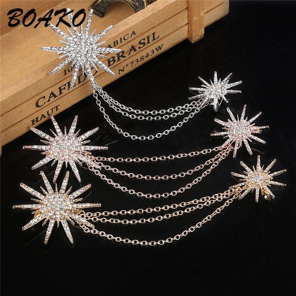 pins brooches boako shining crystal snowflake double chain tassel s alloy s scarf buckle collar clip badge 230104, Gray
pins brooches boako shining crystal snowflake double chain tassel s alloy s scarf buckle collar clip badge 230104, Gray