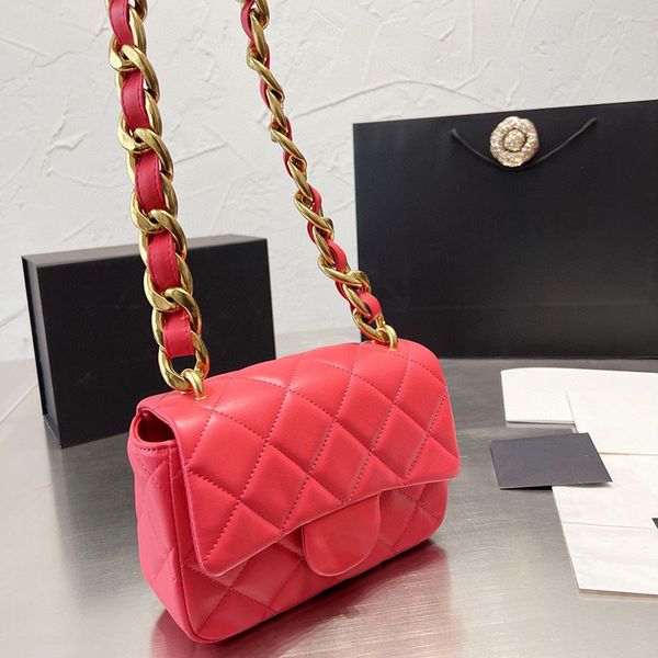 heavy chain women mini classic flap shoulder bag leather quilted diamond lattice coin purse luxury crossbody versatile designer clutch multi
heavy chain women mini classic flap shoulder bag leather quilted diamond lattice coin purse luxury crossbody versatile designer clutch multi