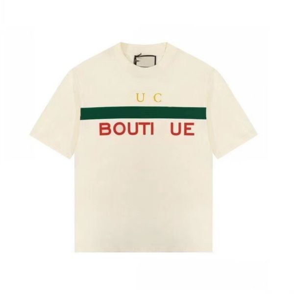 mens t-shirts designer fashion short sleeve pure cotton breathable high version street casual couple's same style clothing, White;black
mens t-shirts designer fashion short sleeve pure cotton breathable high version street casual couple's same style clothing, White;black
