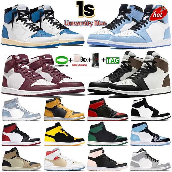2023 mens og dark mocha men women jumpman 1s high basketball shoes unc university blue fearless obsidian men 1 outdoor breathable sports, Black
2023 mens og dark mocha men women jumpman 1s high basketball shoes unc university blue fearless obsidian men 1 outdoor breathable sports, Black