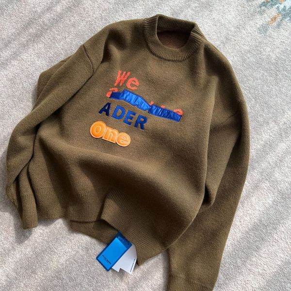 men's hoodies sweatshirts adererror casual sweatshirt men women patch letter embroidered loose knit pullover ader couple korean 230105, Black
men's hoodies sweatshirts adererror casual sweatshirt men women patch letter embroidered loose knit pullover ader couple korean 230105, Black