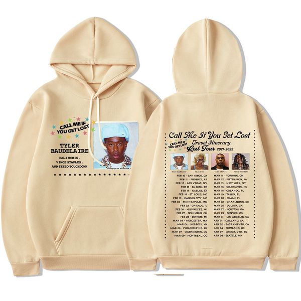 men's hoodies sweatshirts call me if you get lost tour tyler the creator printed streetwear men women fashion oversized hip hop hoodie, Black
men's hoodies sweatshirts call me if you get lost tour tyler the creator printed streetwear men women fashion oversized hip hop hoodie, Black