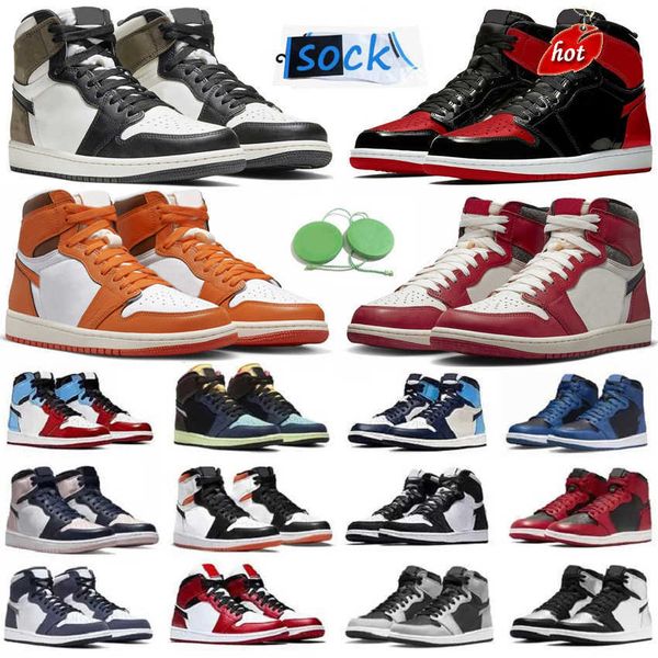 2023 1 1s mens basketball shoes sneaker lost found gorge pine green bred patent dark mocha newstalgia grey fog starfish obsidian shadow men, Black
2023 1 1s mens basketball shoes sneaker lost found gorge pine green bred patent dark mocha newstalgia grey fog starfish obsidian shadow men, Black