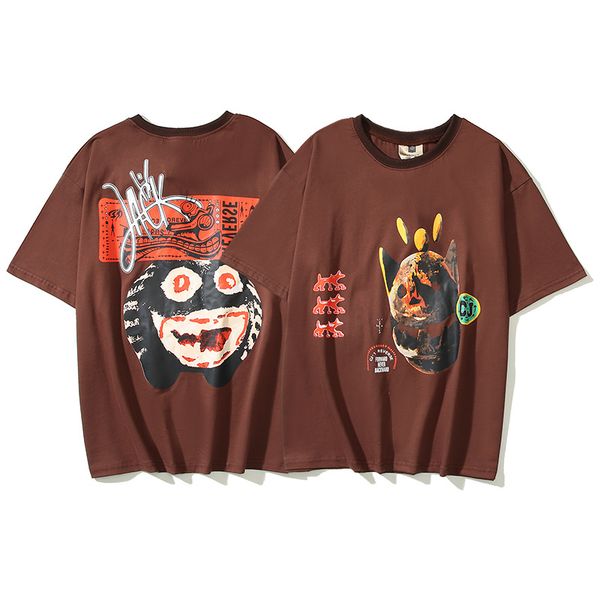 mens tees t shirts casual summer womens funny print short sleeve sell high street men hip hop shirt, Black;brown
mens tees t shirts casual summer womens funny print short sleeve sell high street men hip hop shirt, Black;brown