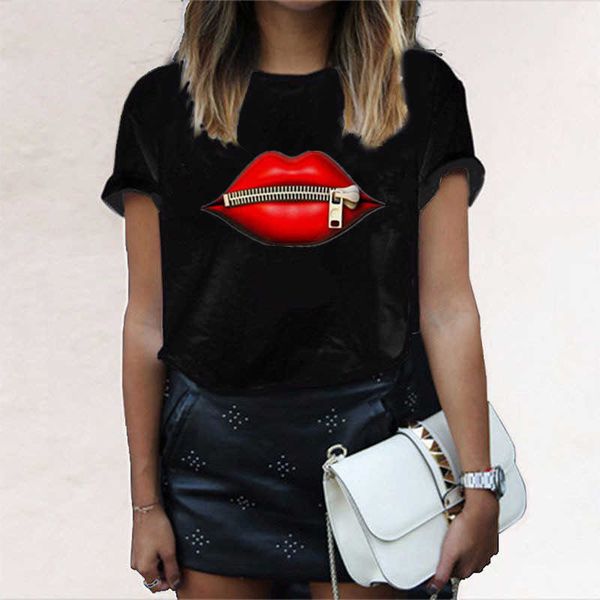 zipper lips print t shirt women summer harajuku t shirt fashion graphic female t-shirt kawaii casual tee woman clothing, White
zipper lips print t shirt women summer harajuku t shirt fashion graphic female t-shirt kawaii casual tee woman clothing, White
