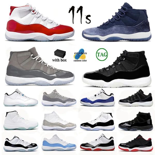 with box basketball shoes men women 11s cherry midnight navy concrod 45 metallic sliver 25th anniversary 72-10 low bred pure violet mens tra
with box basketball shoes men women 11s cherry midnight navy concrod 45 metallic sliver 25th anniversary 72-10 low bred pure violet mens tra