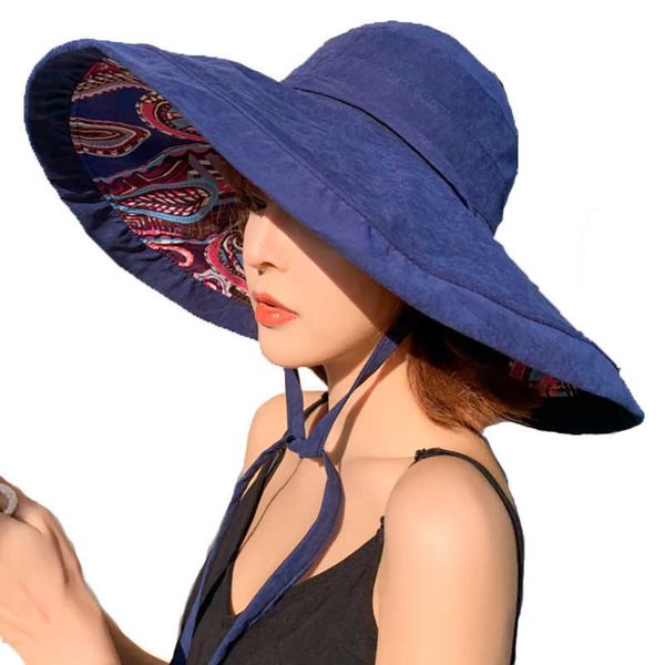 stingy s women summer floppy fisherman double sided sun female wide large brim bohemia sunhat beach hat cap vacation new 0103, Blue;gray
stingy s women summer floppy fisherman double sided sun female wide large brim bohemia sunhat beach hat cap vacation new 0103, Blue;gray