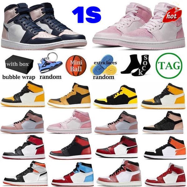 2023 jumpman 1 with box basketball shoes mens high unc university blue 1s gold mocha cactus jack obsidian banned bred toe men women, Black
2023 jumpman 1 with box basketball shoes mens high unc university blue 1s gold mocha cactus jack obsidian banned bred toe men women, Black