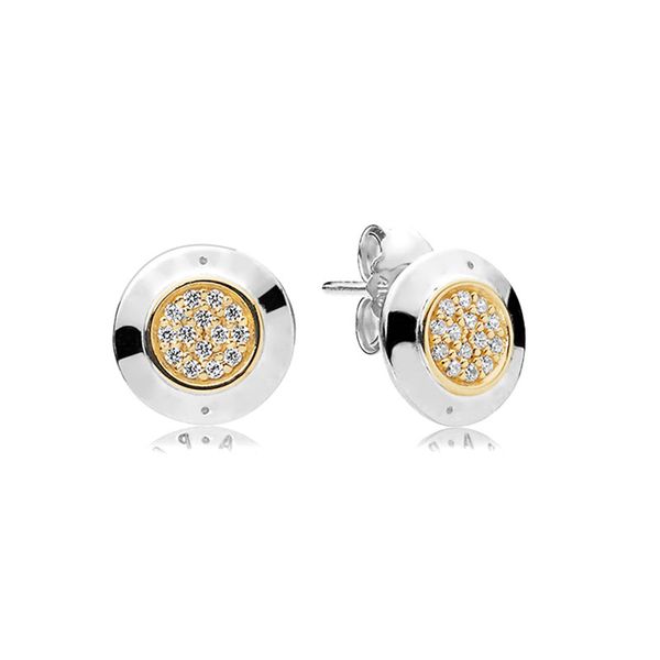 gold plated disc stud earrings for pandora authentic sterling silver fashion party jewelry for women men cz diamond girlfriend gift earring, Golden;silver
gold plated disc stud earrings for pandora authentic sterling silver fashion party jewelry for women men cz diamond girlfriend gift earring, Golden;silver