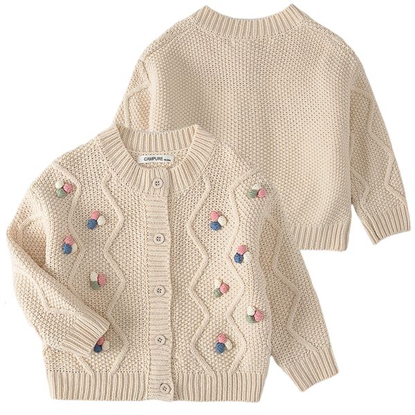 down coat autumn baby boys girls sweater ball toddler knit cardigans born knitwear long sleeve cotton jacket 230104, Blue;gray
down coat autumn baby boys girls sweater ball toddler knit cardigans born knitwear long sleeve cotton jacket 230104, Blue;gray
