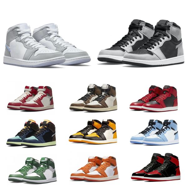 men women basketball shoes 1s travis scotts green starfish pollen bred patent dark mocha grey fog denim silver newstalgia shadow chicago tra
men women basketball shoes 1s travis scotts green starfish pollen bred patent dark mocha grey fog denim silver newstalgia shadow chicago tra