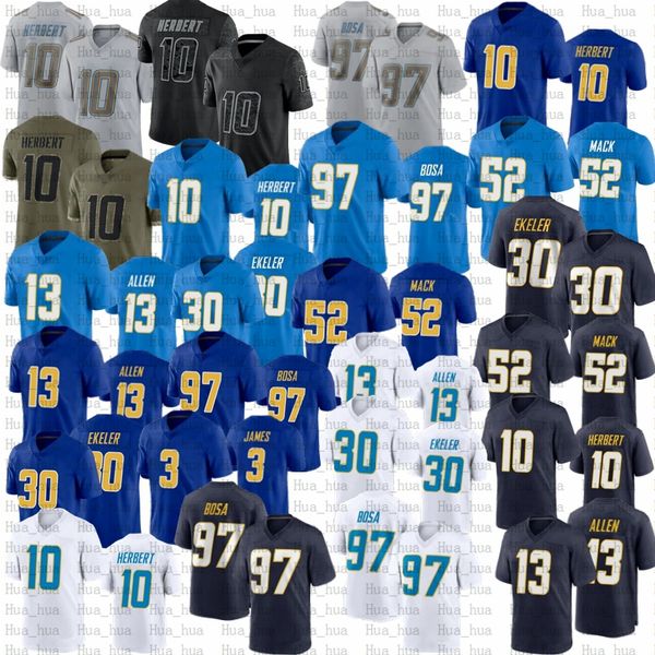 men women youth stitched 10 justin herbert football jersey 52 khalil mack charger 13 keenan allen 97 joey bosa austin ekeler 3 derwin james, Black;red
men women youth stitched 10 justin herbert football jersey 52 khalil mack charger 13 keenan allen 97 joey bosa austin ekeler 3 derwin james, Black;red