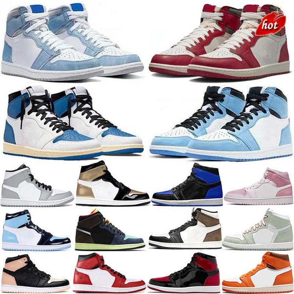 2023 jumpman 1 basketball shoes men 1s university blue hyper royal patent panda og dark mocha bred shadow unc smoke grey women sports, Black
2023 jumpman 1 basketball shoes men 1s university blue hyper royal patent panda og dark mocha bred shadow unc smoke grey women sports, Black