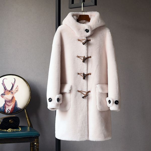 women's wool blends korean fashion 100wool coat women big turndown collar solid elegant long winter jacket 230105, Black
women's wool blends korean fashion 100wool coat women big turndown collar solid elegant long winter jacket 230105, Black