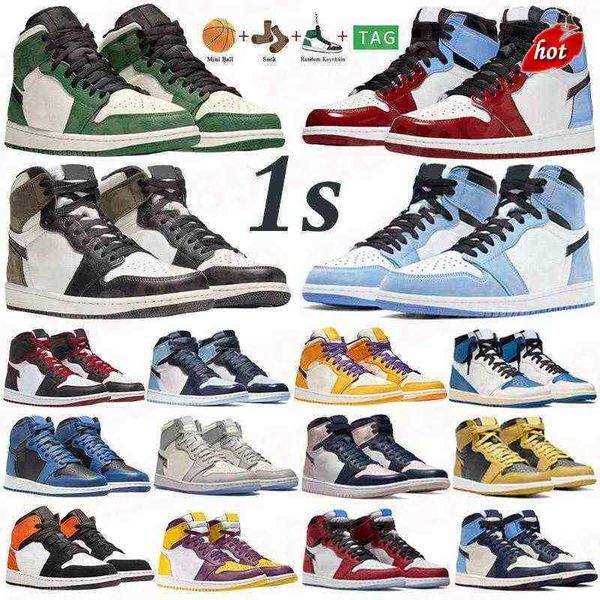 2023 mens jumpman 1s basketball shoes high 1 unc university blue royal red green sport shoe chicago trainers men womens sports sneakers, Black
2023 mens jumpman 1s basketball shoes high 1 unc university blue royal red green sport shoe chicago trainers men womens sports sneakers, Black