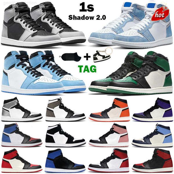 2023 men women basketball shoes 1s jumpman 1 shadow 2.0 hyper royal university blue banned rust pink pine green mens trainers sports, Black
2023 men women basketball shoes 1s jumpman 1 shadow 2.0 hyper royal university blue banned rust pink pine green mens trainers sports, Black