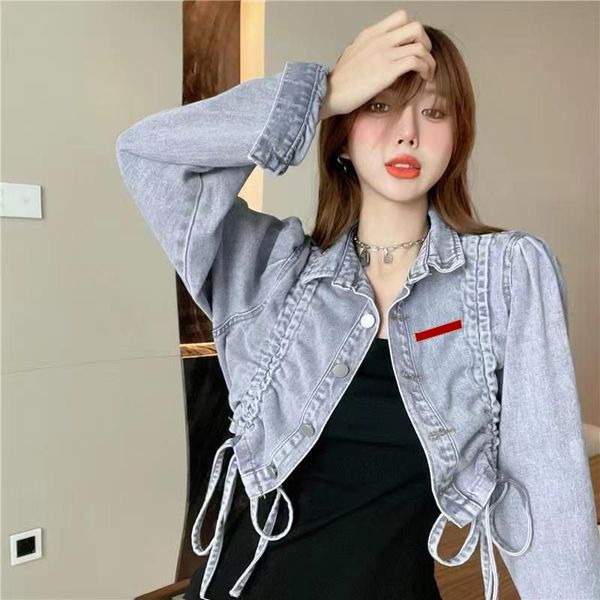 women jackets denim coat womens button letters autumn style woman designer jackets jeans-p, Black
women jackets denim coat womens button letters autumn style woman designer jackets jeans-p, Black