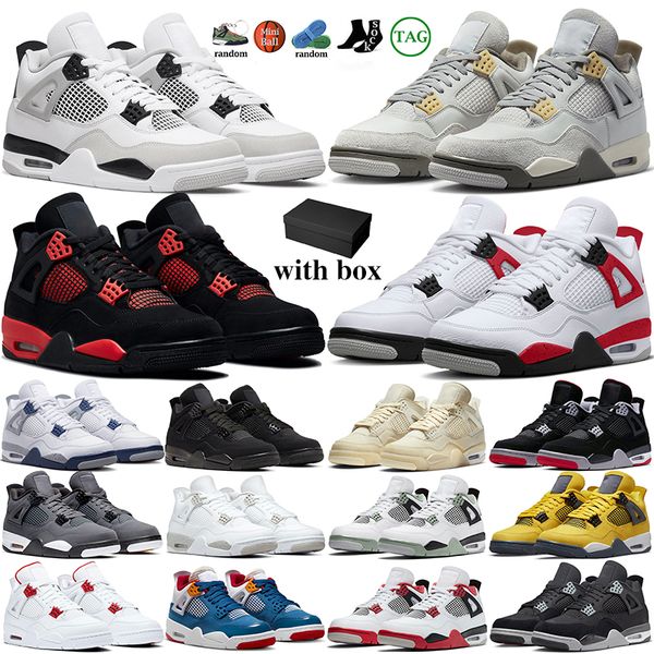 with box 4s basketball shoes women men 4 red cement military black cat pn dust violet ore blue thunder messy room midnight navy mens trainer
with box 4s basketball shoes women men 4 red cement military black cat pn dust violet ore blue thunder messy room midnight navy mens trainer