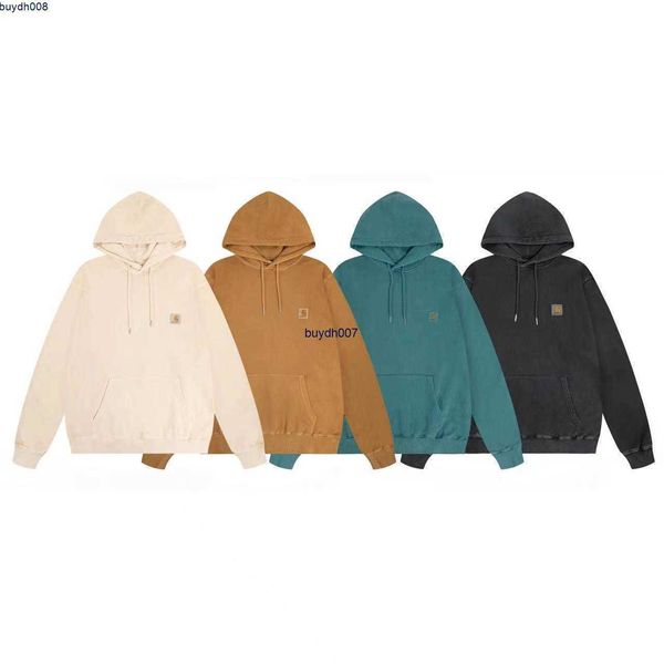 men's hoodie sweatshirt fashion designer brand carhart new diy wash water bicle print dye finish 380g headed jacket, Black
men's hoodie sweatshirt fashion designer brand carhart new diy wash water bicle print dye finish 380g headed jacket, Black