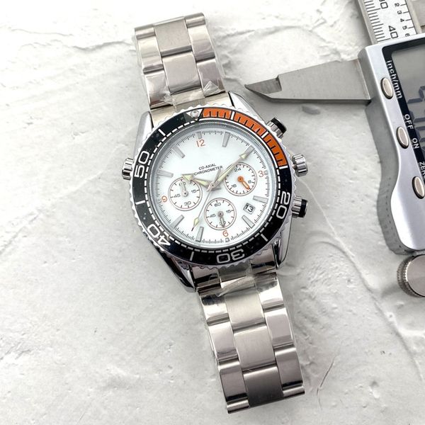 wristwatches for men 2022 new mens watches 40mm six stitches all dial work quartz watch luxury brand chronograph clock steel belt men fashio, Slivery;brown
wristwatches for men 2022 new mens watches 40mm six stitches all dial work quartz watch luxury brand chronograph clock steel belt men fashio, Slivery;brown
