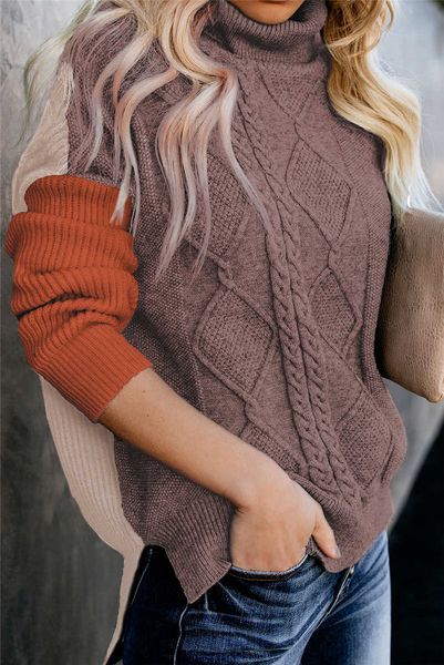 women's sweaters men's colorblock oversized turtleneck autumn winter fall knitted jumpers plus size casual loose pullovers 230105, White;black
women's sweaters men's colorblock oversized turtleneck autumn winter fall knitted jumpers plus size casual loose pullovers 230105, White;black