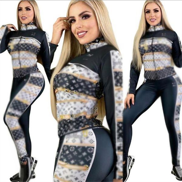 23ss spring new women's tracksuits luxury brand fashion casual sports designer tracksuits 2 piece set j2446s, Gray
23ss spring new women's tracksuits luxury brand fashion casual sports designer tracksuits 2 piece set j2446s, Gray