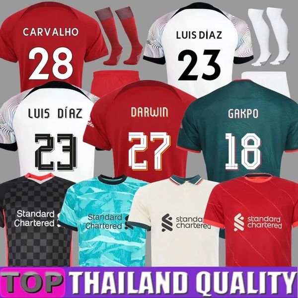 22 23 soccer jerseys season home away 3rd darwin 2022 2023 mohamed diogo luis diaz alexander arnold football kit shirts men kids uniforms, Black;yellow
22 23 soccer jerseys season home away 3rd darwin 2022 2023 mohamed diogo luis diaz alexander arnold football kit shirts men kids uniforms, Black;yellow