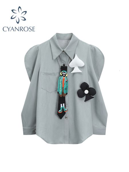women's blouses shirts women autumn blouse puff sleeve england style cozy fashion elegant loose long shirt single breasted chic 230104, White
women's blouses shirts women autumn blouse puff sleeve england style cozy fashion elegant loose long shirt single breasted chic 230104, White