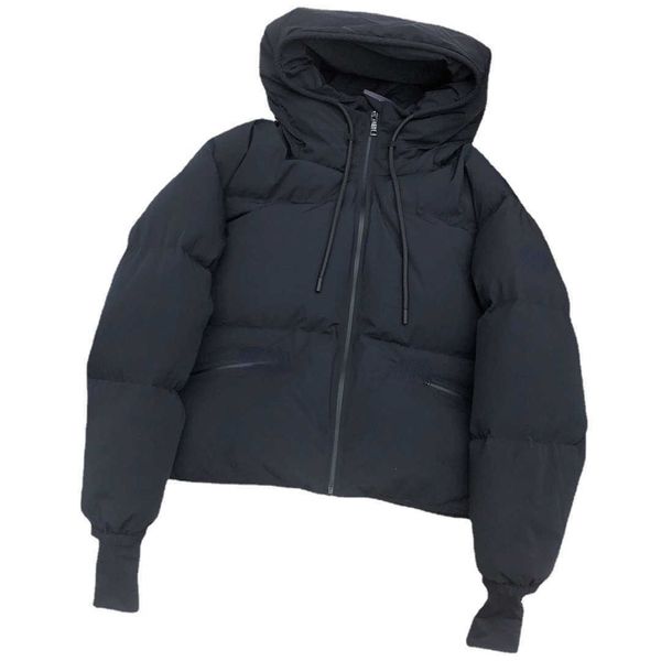women's down parkas 2022 autumn and winter new classic triangle cuff leather label filling full warm and versatile bread cotton coat, Black
women's down parkas 2022 autumn and winter new classic triangle cuff leather label filling full warm and versatile bread cotton coat, Black