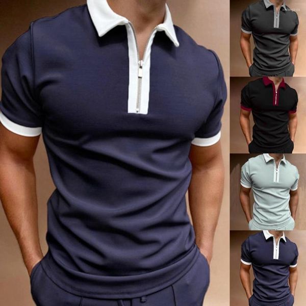 men's polos trendy polo shirt breathable men zipper decoration turn-down collar young style, White;black
men's polos trendy polo shirt breathable men zipper decoration turn-down collar young style, White;black